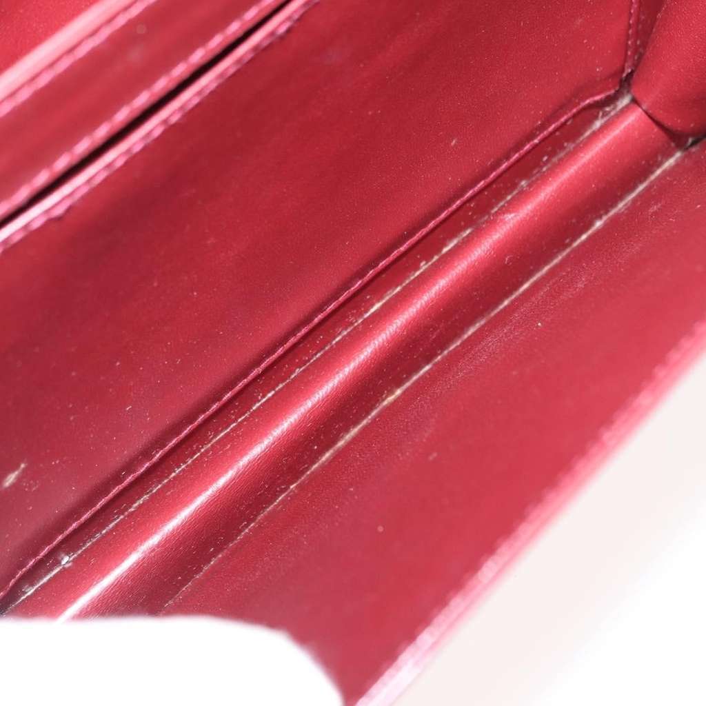 Gucci Vintage Handbag Burgundy Leather Good condition - Box View