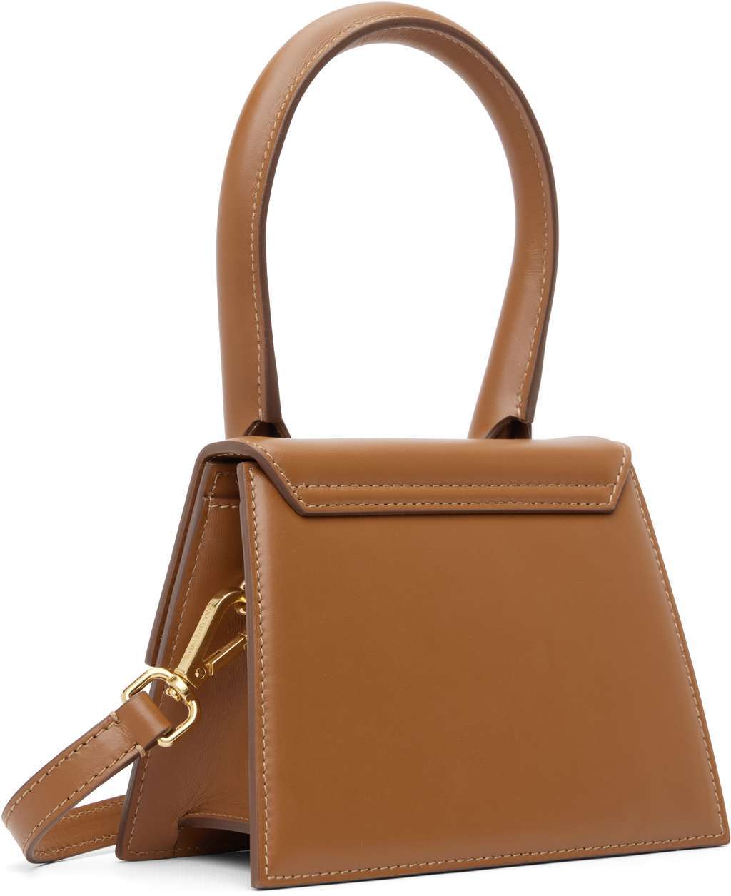 Jacquemus Le Chiquito Mini Brown Leather Never worn - Back View