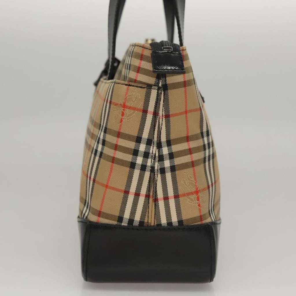 Burberry Nova Check Handbag Beige Canvas Good condition - Inside View