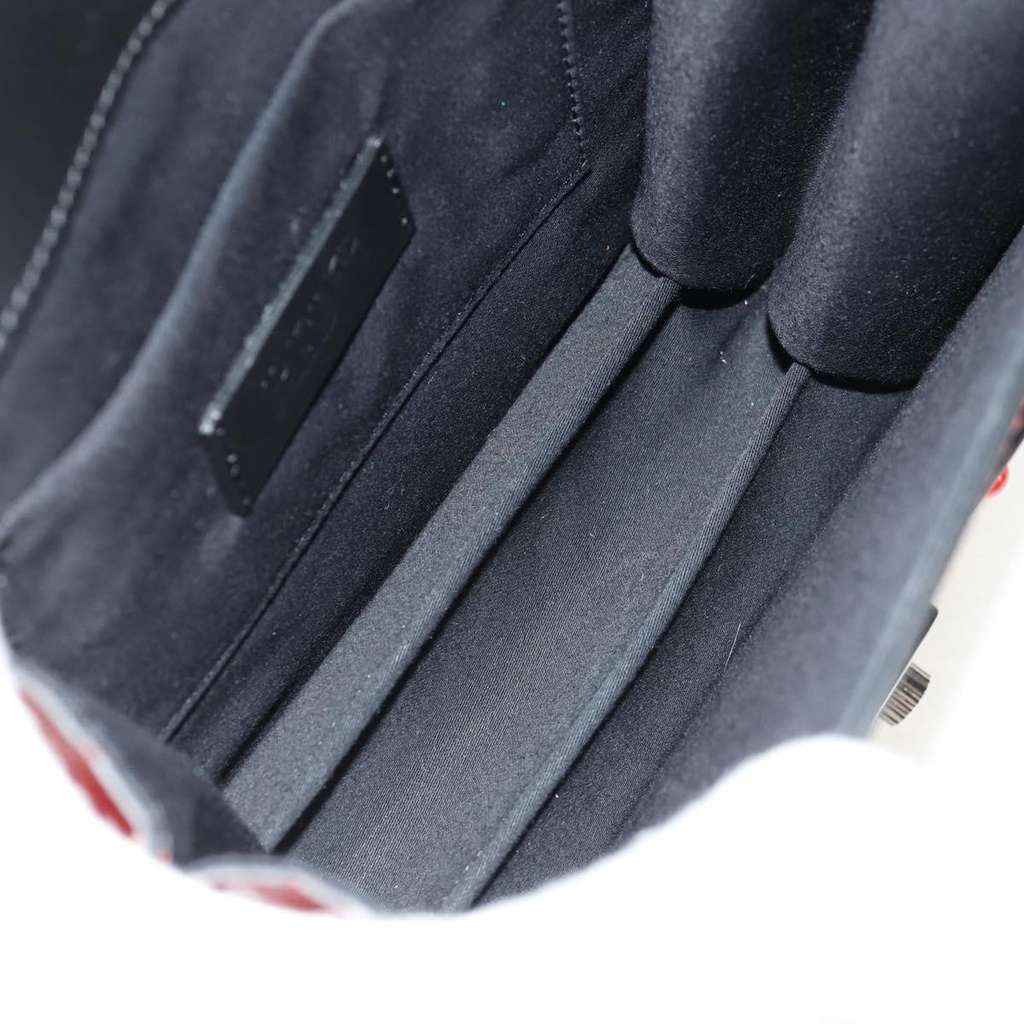 Valentino Garavani Vintage shoulder bag Black Leather Very good condition - Box View