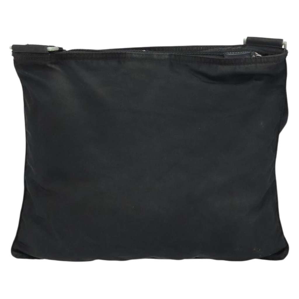 Prada Flat Messenger Bag Black Good condition - Back View