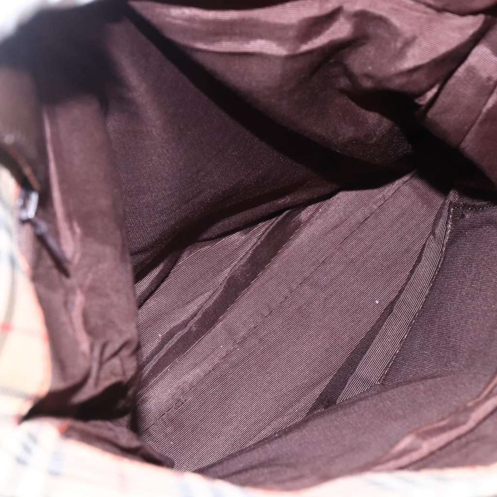 Burberry Vintage tote bag Beige Canvas Good condition - Box View