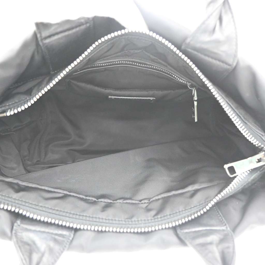 Prada Convertible Double Tote Black Good condition - Box View