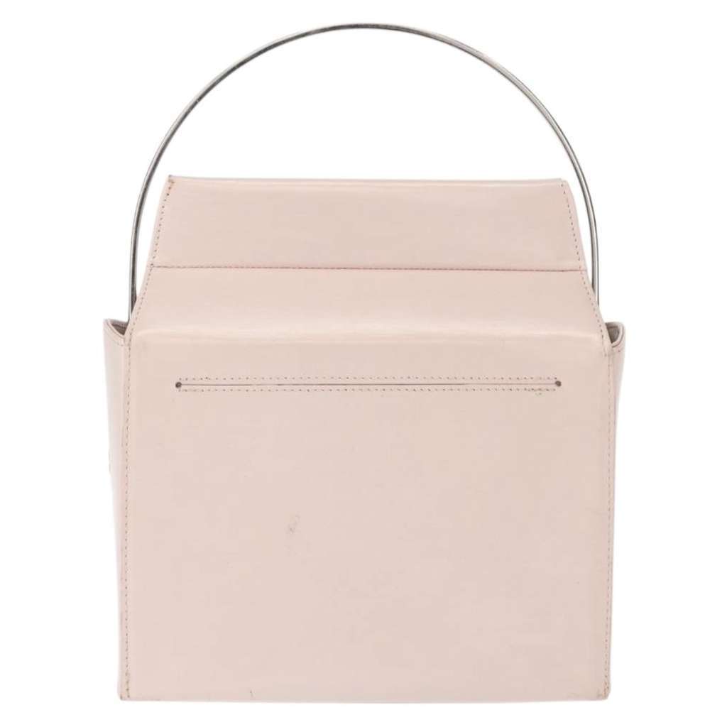 Givenchy Vintage 4G handbag Pink Leather Good condition - Back View