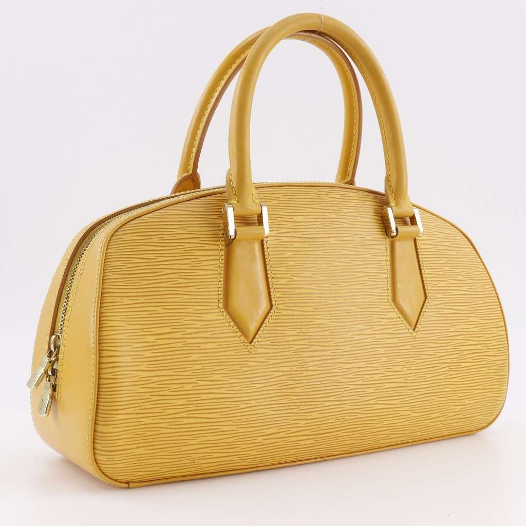 Louis Vuitton Jasmin Bag Yellow Leather Good condition - Back View