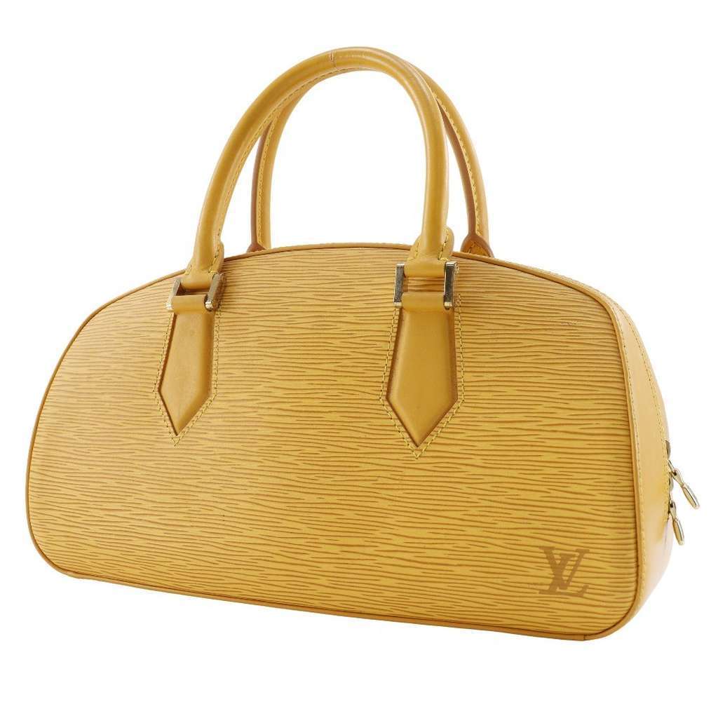 Louis Vuitton Jasmin Bag Yellow Leather Good condition - Inside View