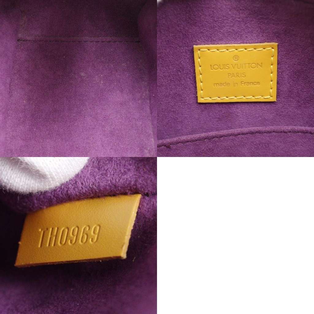 Louis Vuitton Jasmin Bag Yellow Leather Good condition - Box View