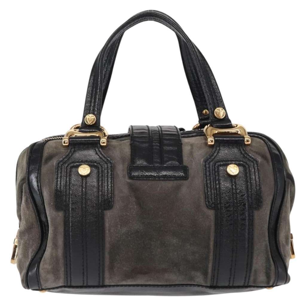 Gucci Aviatrix Satchel Black Suede Good condition - Back View