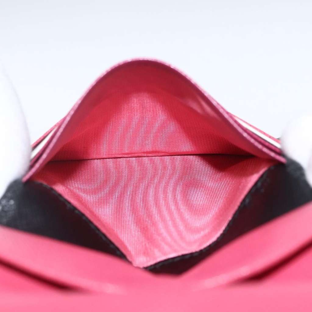 Prada Saffiano Wallet Black Leather Good condition - Box View