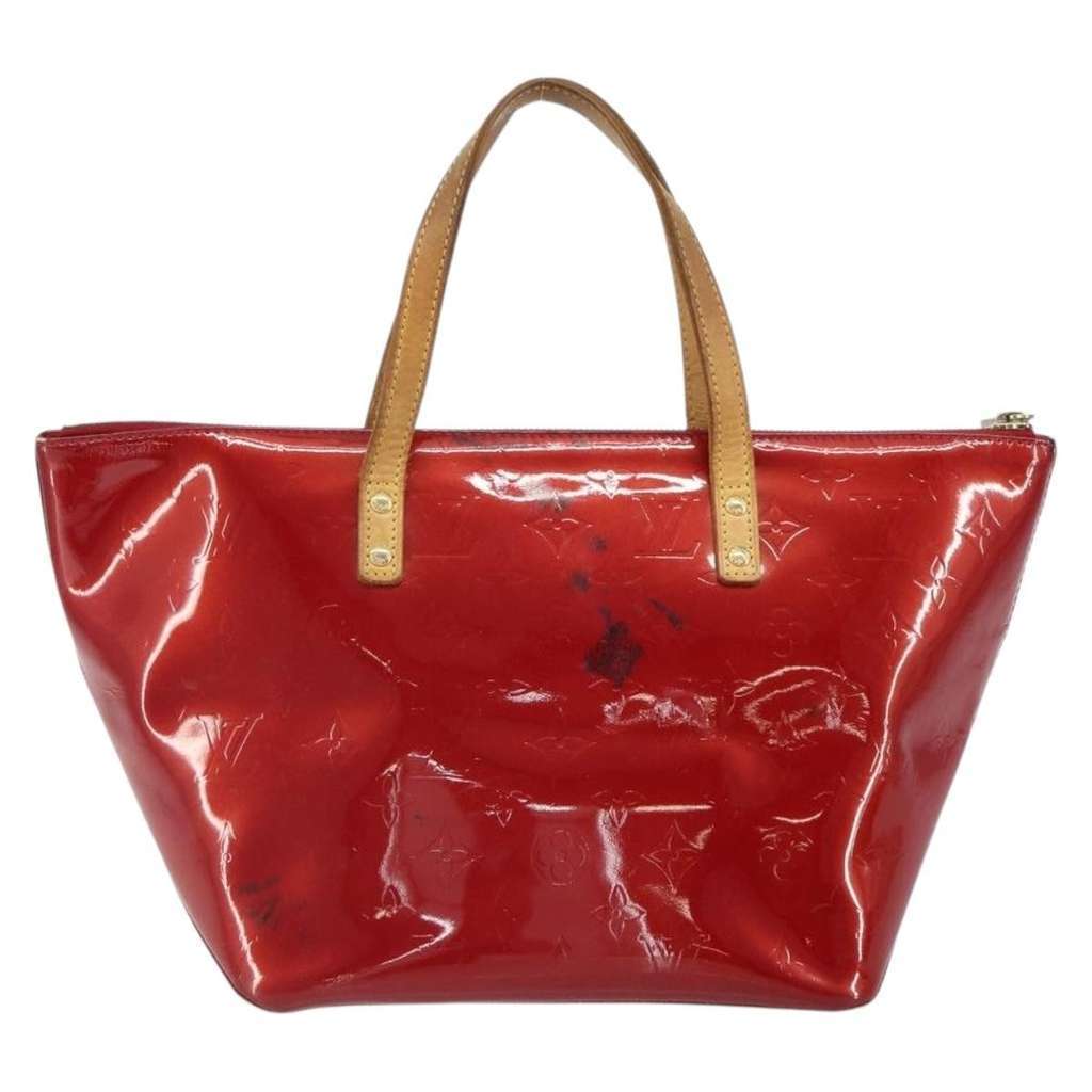 Louis Vuitton Bellevue Handbag Red Fair condition - Back View