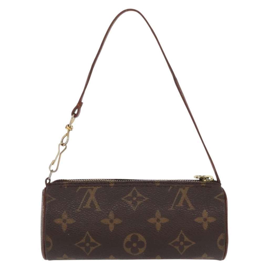 Louis Vuitton Papillon Pochette Brown Canvas Good condition - Back View