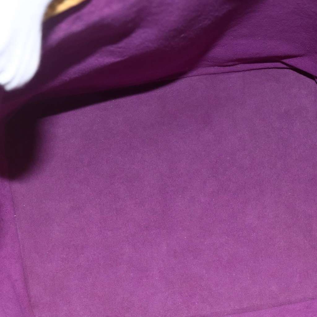 Louis Vuitton Petit Noe Handbag Yellow Leather Good condition - Box View