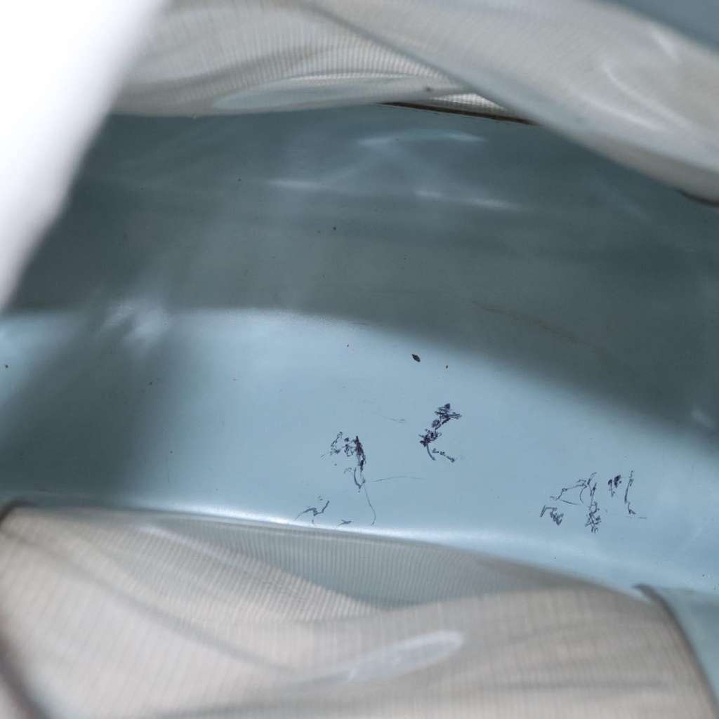 Gucci Vintage tote Blue Leather Good condition - Box View