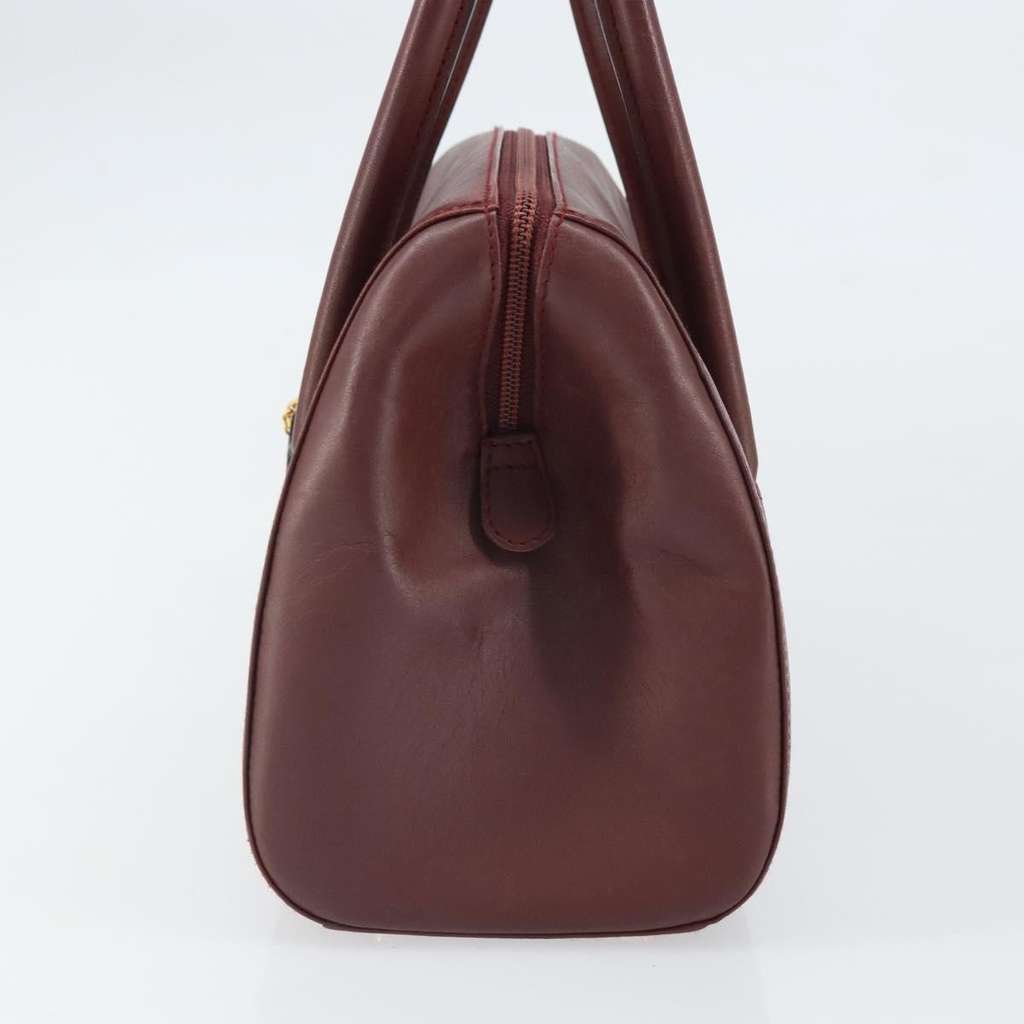 Cartier Must De Cartier Burgundy Leather Good condition - Model View