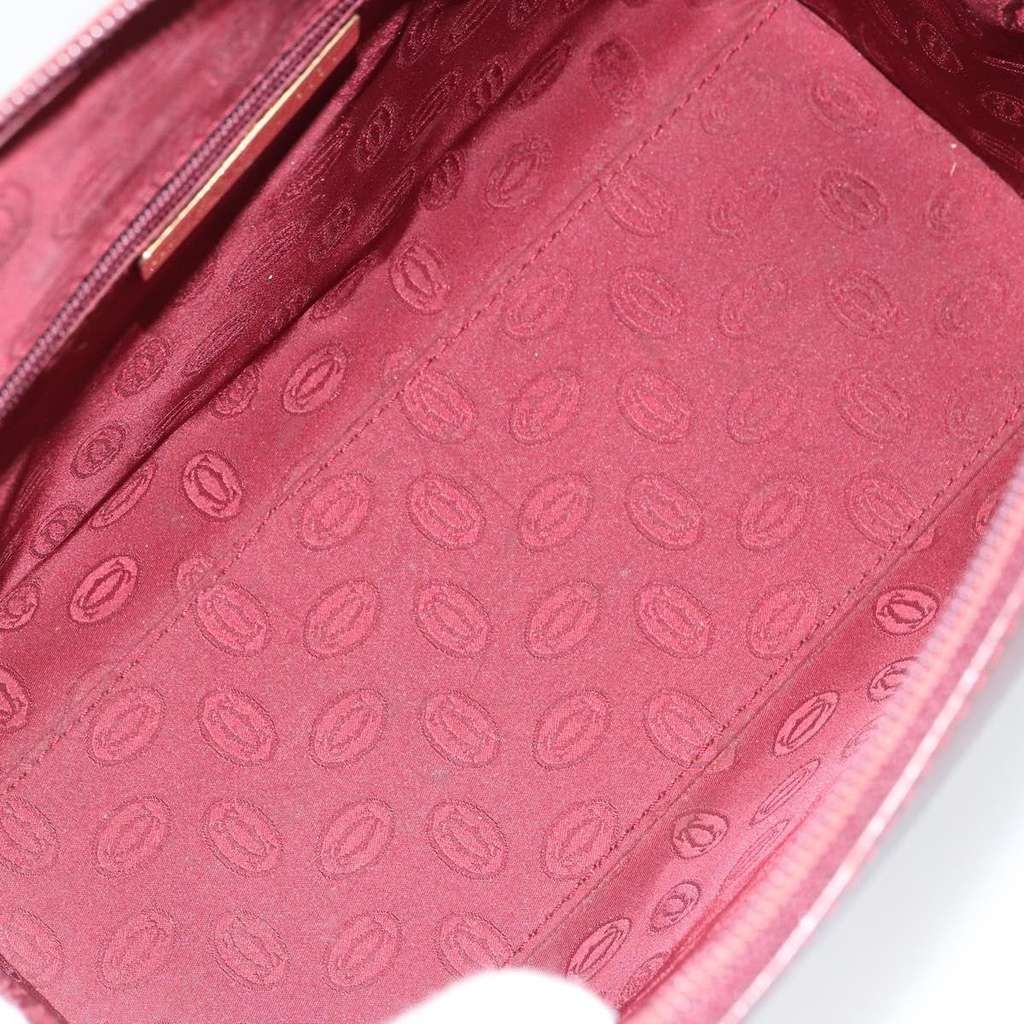 Cartier Must De Cartier Burgundy Leather Good condition - Box View