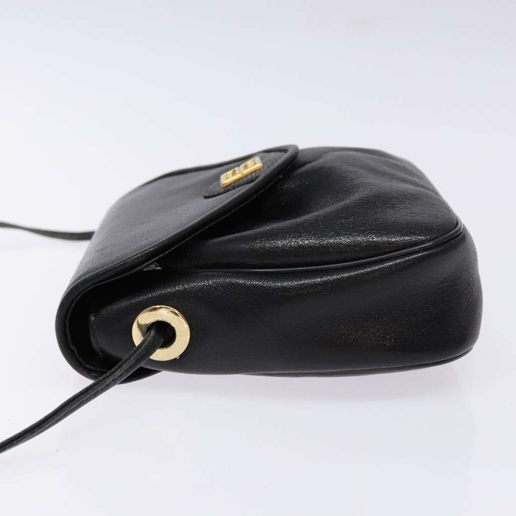 Givenchy Vintage 4G shoulder bag Black Leather Good condition - Model View