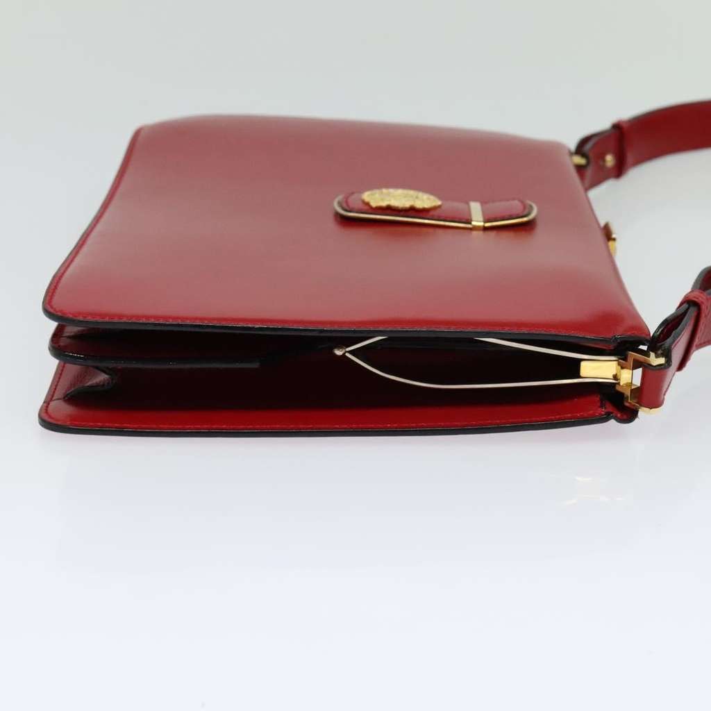 Celine Shoulder Bag Red Leather Good condition - Model View