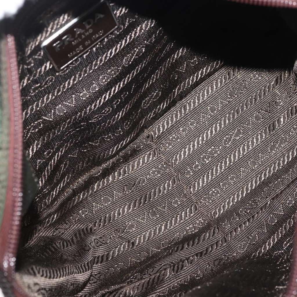 Prada Vintage Handbag Khaki Good condition - Box View