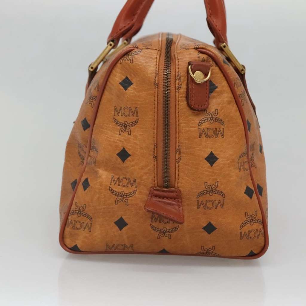 Mcm Visetos Handbag Brown Good condition - Model View