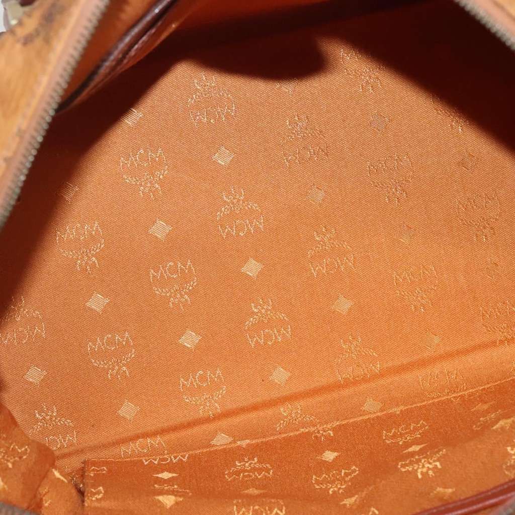 Mcm Visetos Handbag Brown Good condition - Box View