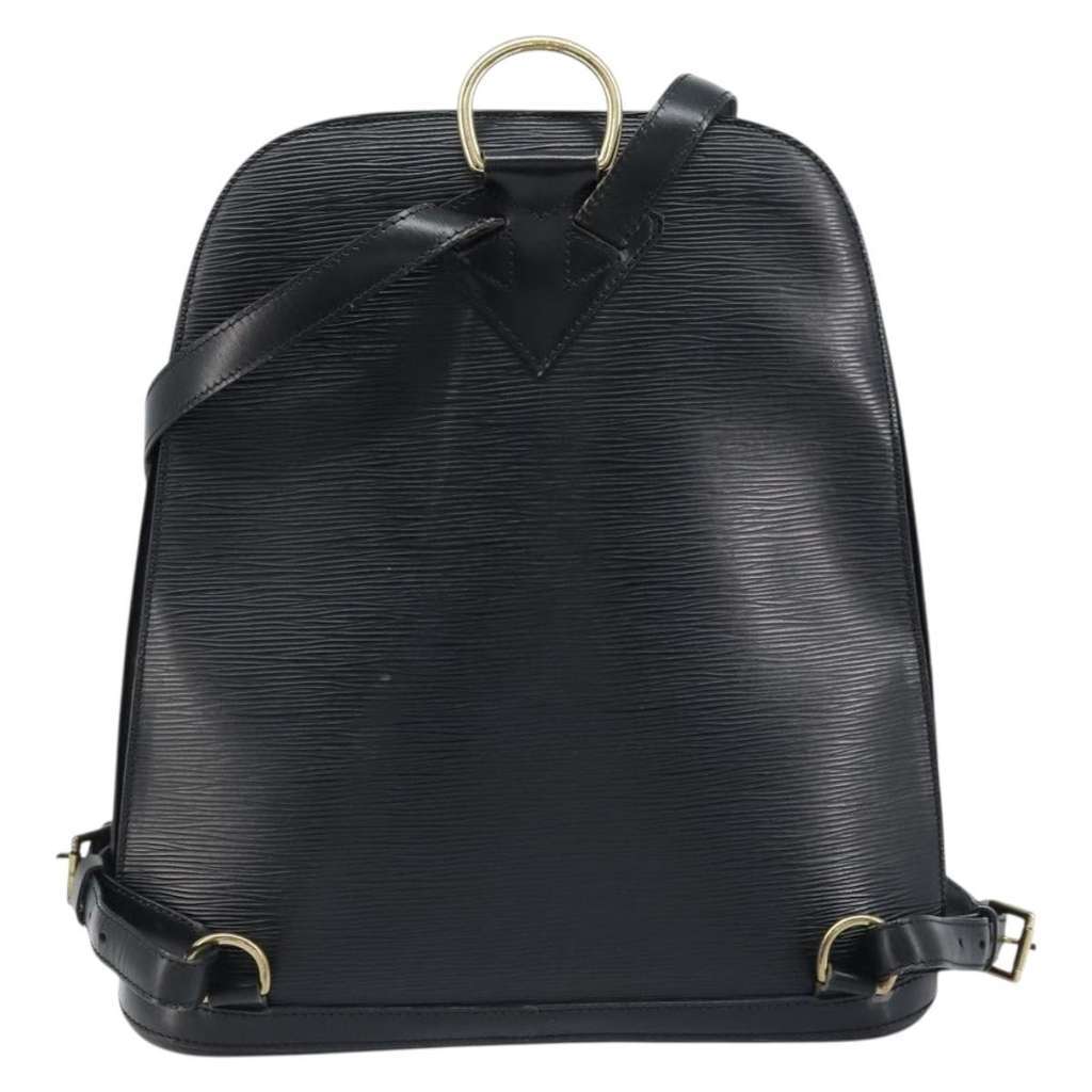 Louis Vuitton Gobelins Backpack Black Leather Good condition - Back View