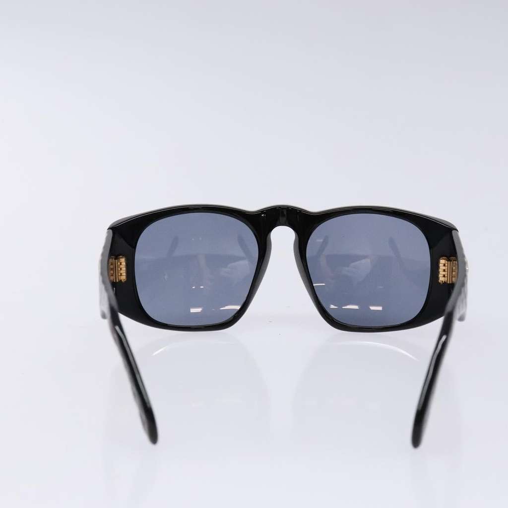 Chanel Logo CC Sunglasses Black Plastic Good condition - Inside View