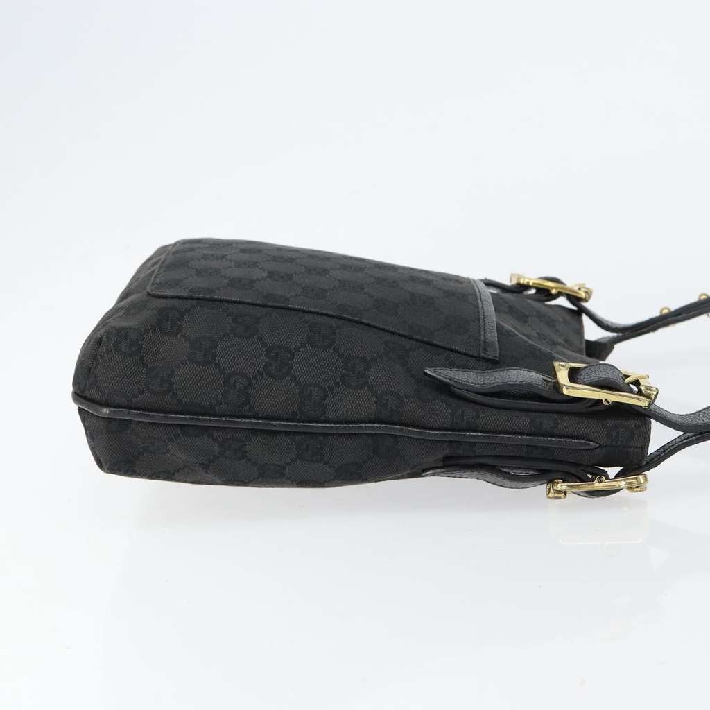 Gucci Vintage Shoulder Bag Black Canvas Good condition - Inside View