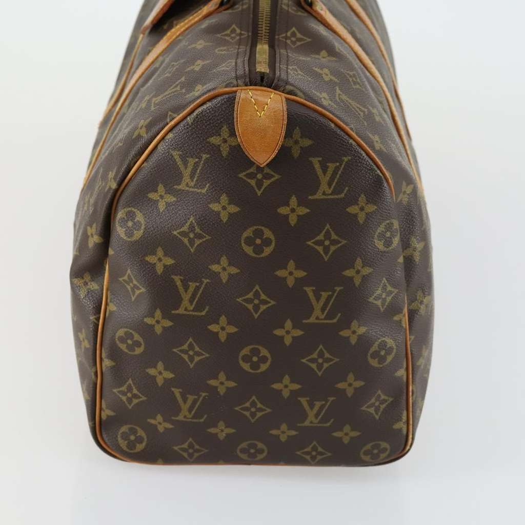 Louis Vuitton Keepall Bag Brown Canvas Fair condition - Inside View
