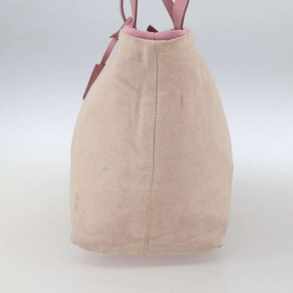 Prada Sport Tote bag Pink Canvas Fair condition - Model View