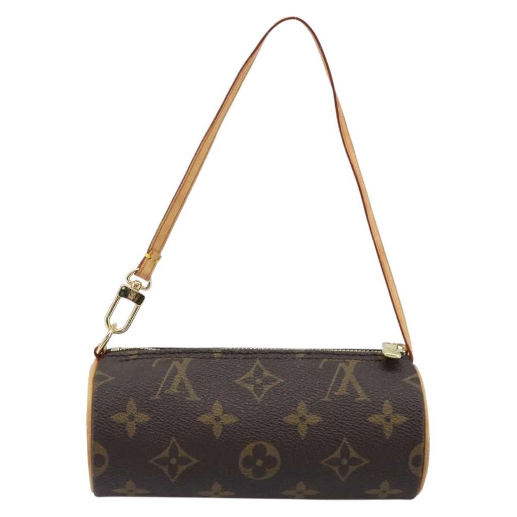 Louis Vuitton Papillon Pochette Brown Canvas Good condition - Back View