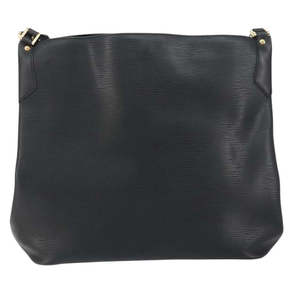 Louis Vuitton Mandara Handbag Black Leather Good condition - Back View