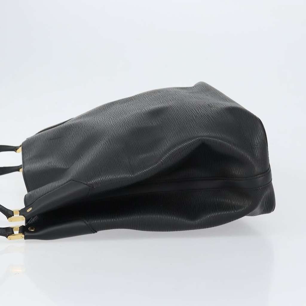 Louis Vuitton Mandara Handbag Black Leather Good condition - Model View
