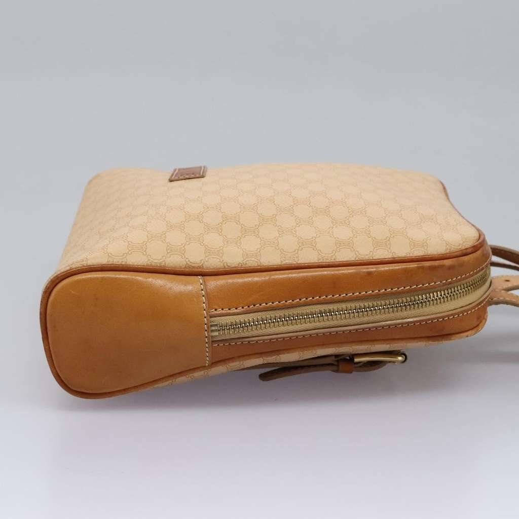 Celine Vintage Macadam Backpack Beige Canvas Good condition - Model View