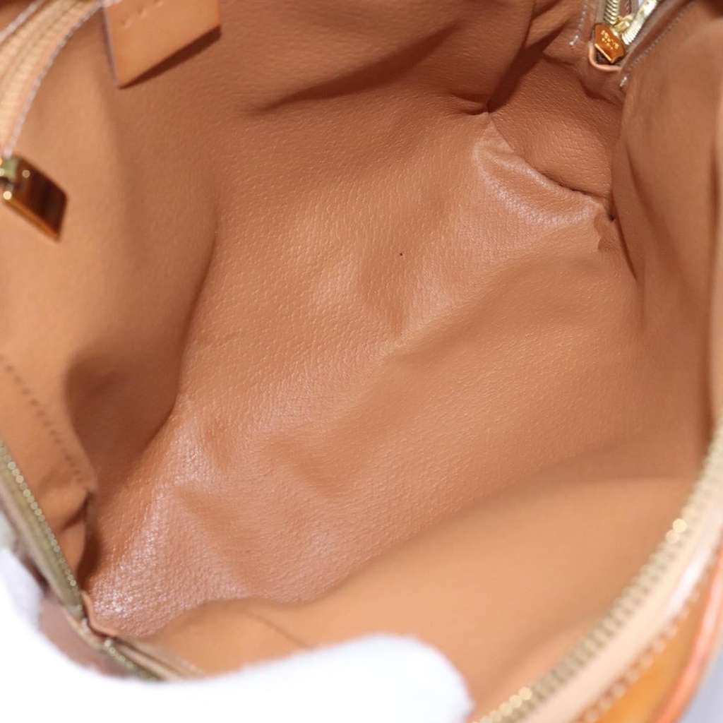 Celine Vintage Macadam Backpack Beige Canvas Good condition - Box View