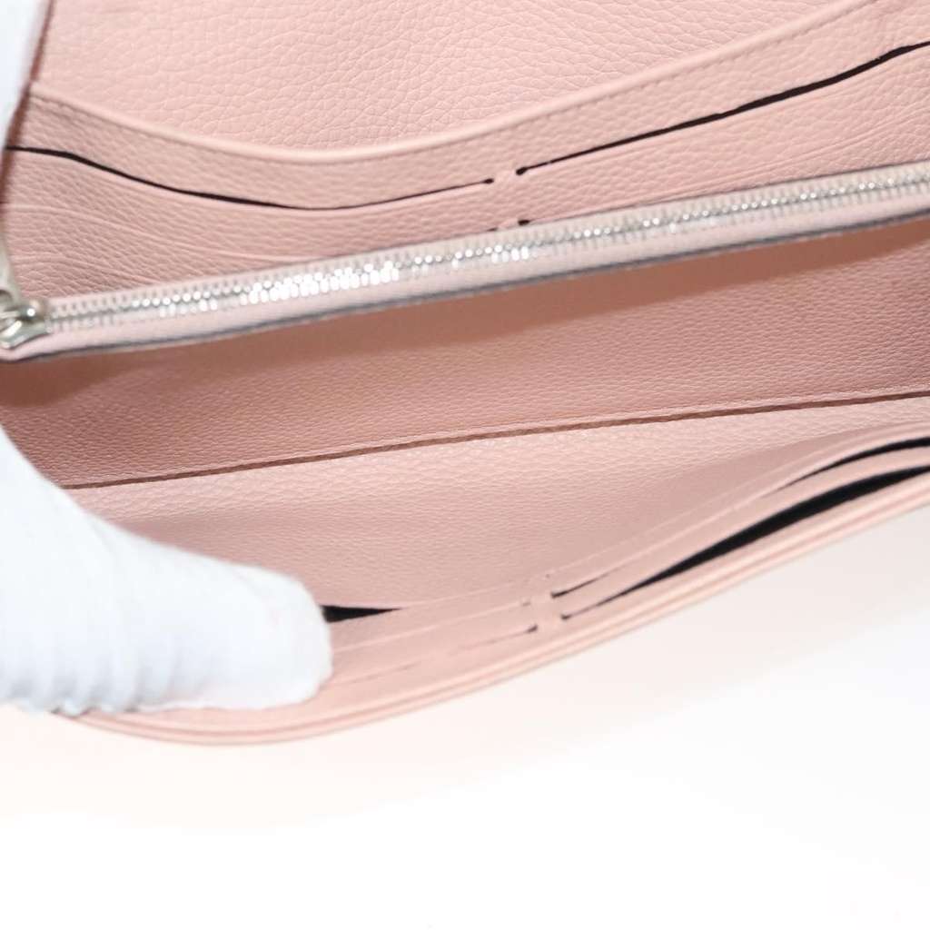 Louis Vuitton Iris Wallet Pink Leather Good condition - Box View