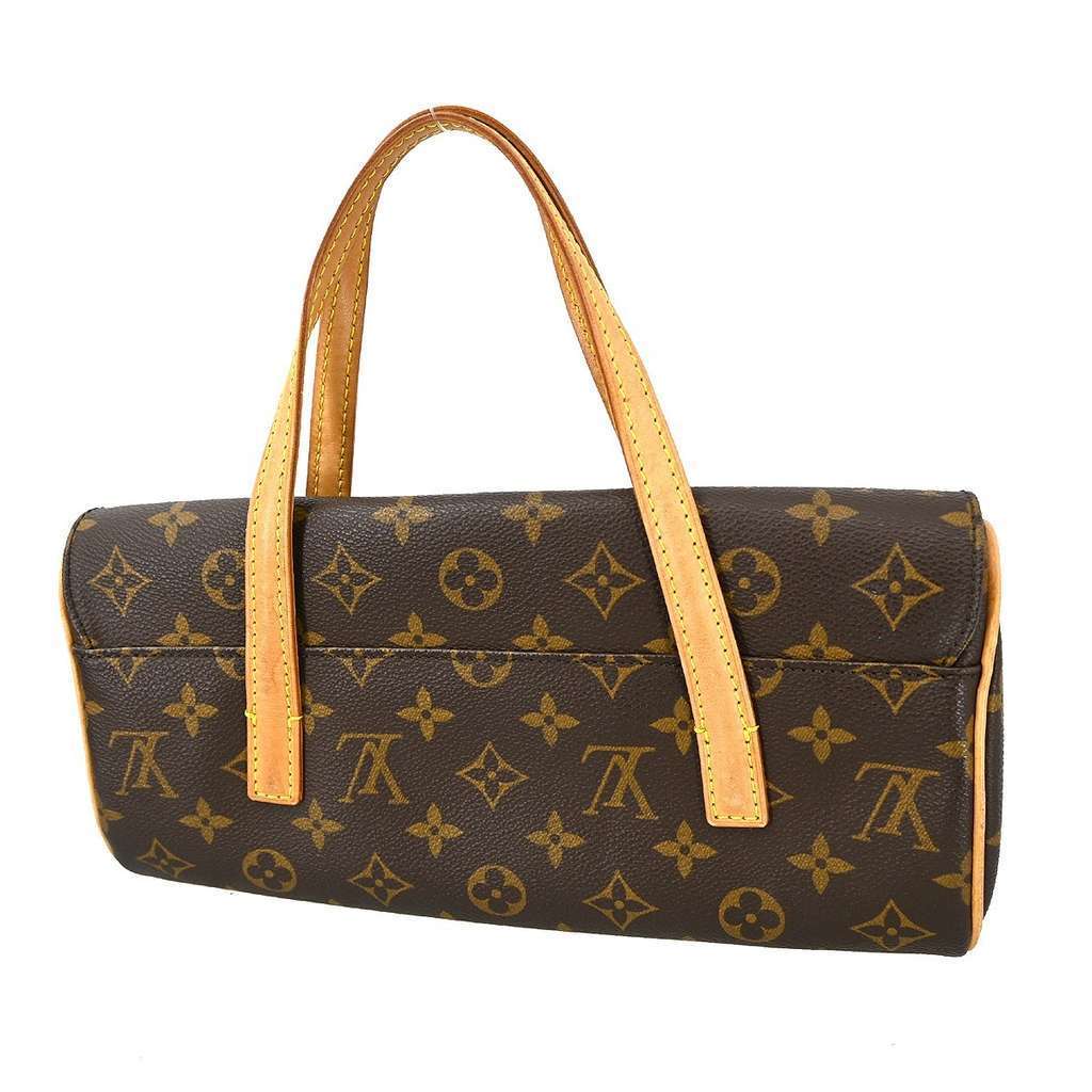 Louis Vuitton Sonatine Handbag Brown Canvas Good condition - Back View