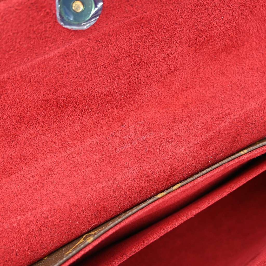 Louis Vuitton Sonatine Handbag Brown Canvas Good condition - Model View