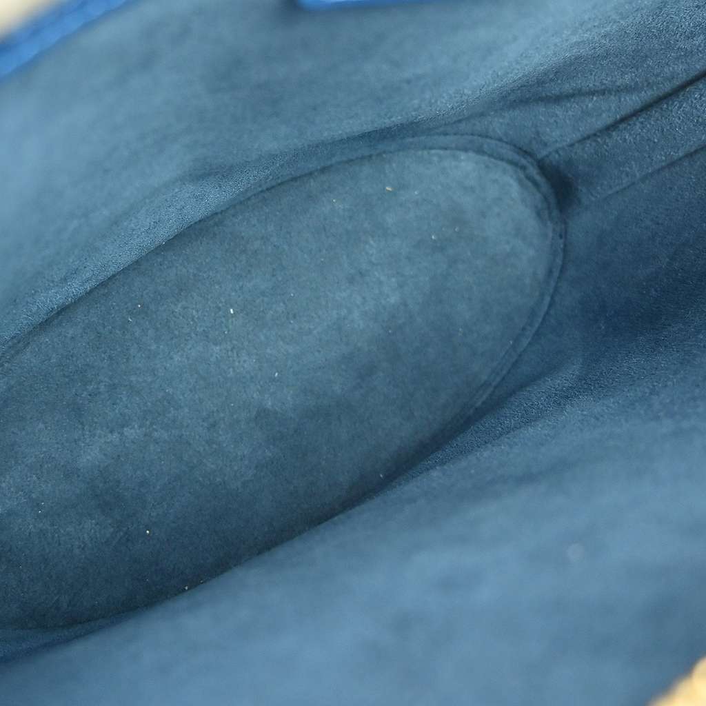 Louis Vuitton Saint Jacques Handbag Blue Leather Good condition - Inside View