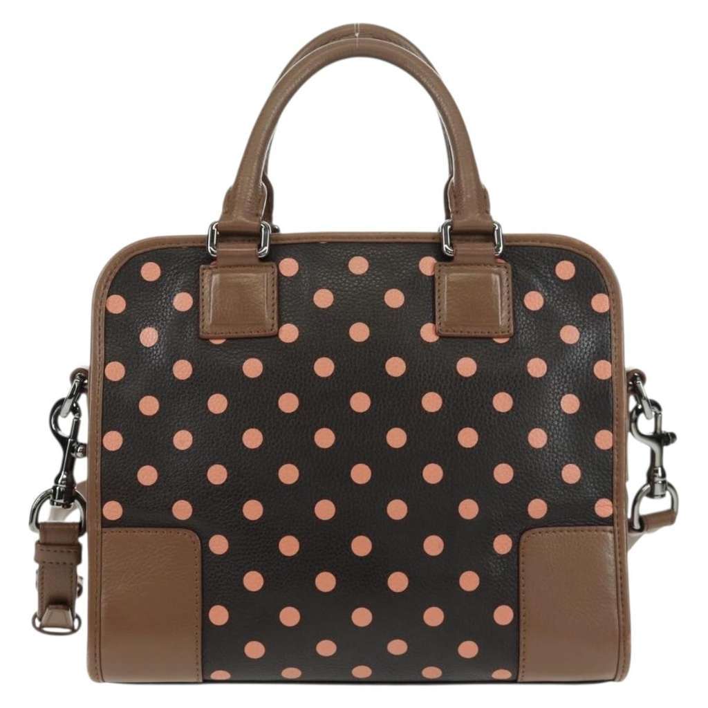 Loewe Cruz Bag Brown Leather Good condition - Back View