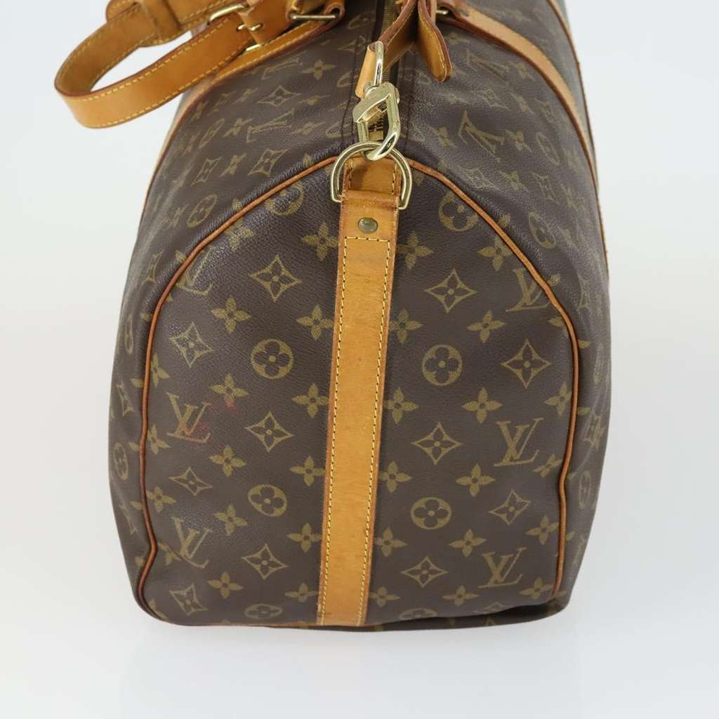 Louis Vuitton Keepall Bag Brown Canvas Fair condition - Inside View