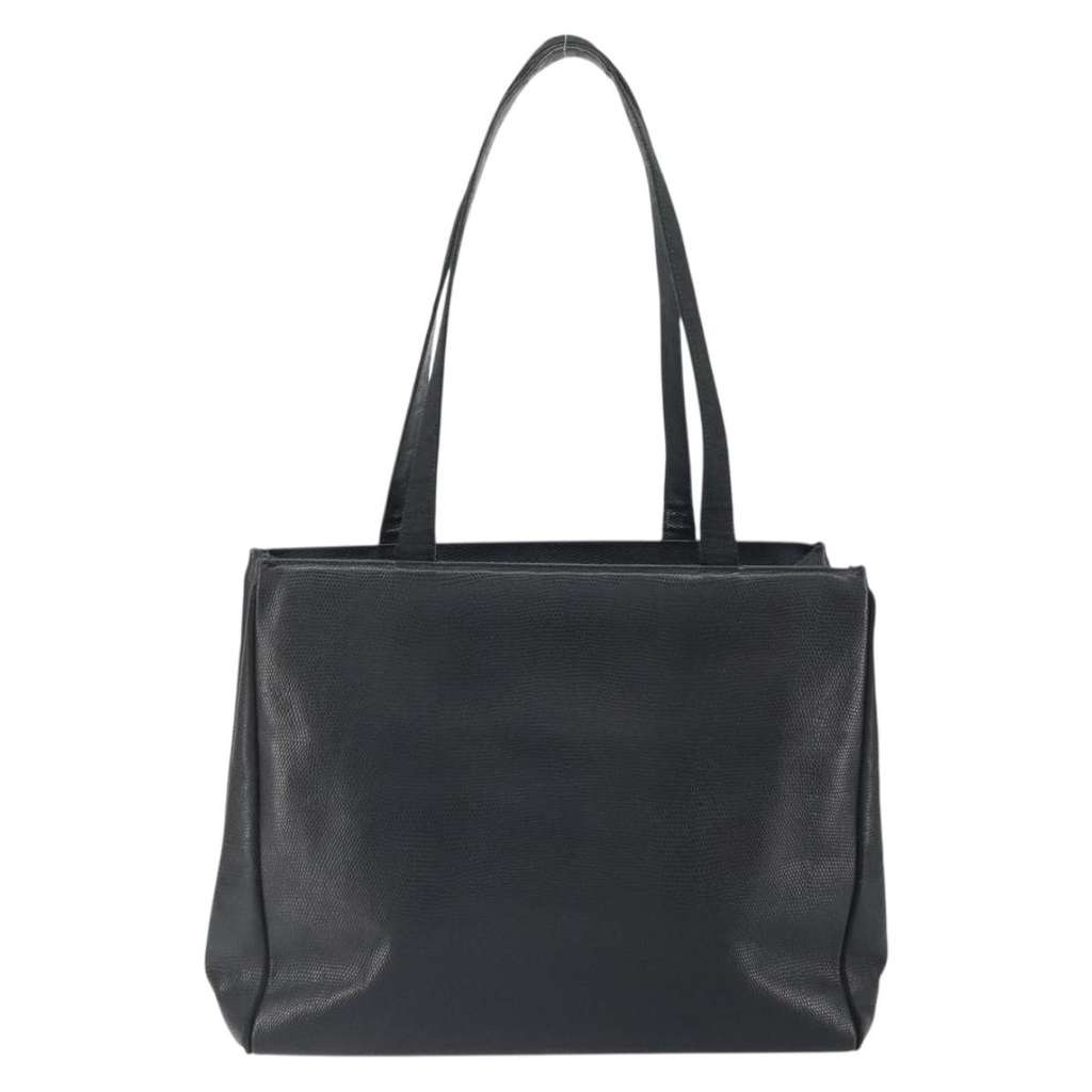 Salvatore Ferragamo Vala tote Black Leather Good condition - Back View
