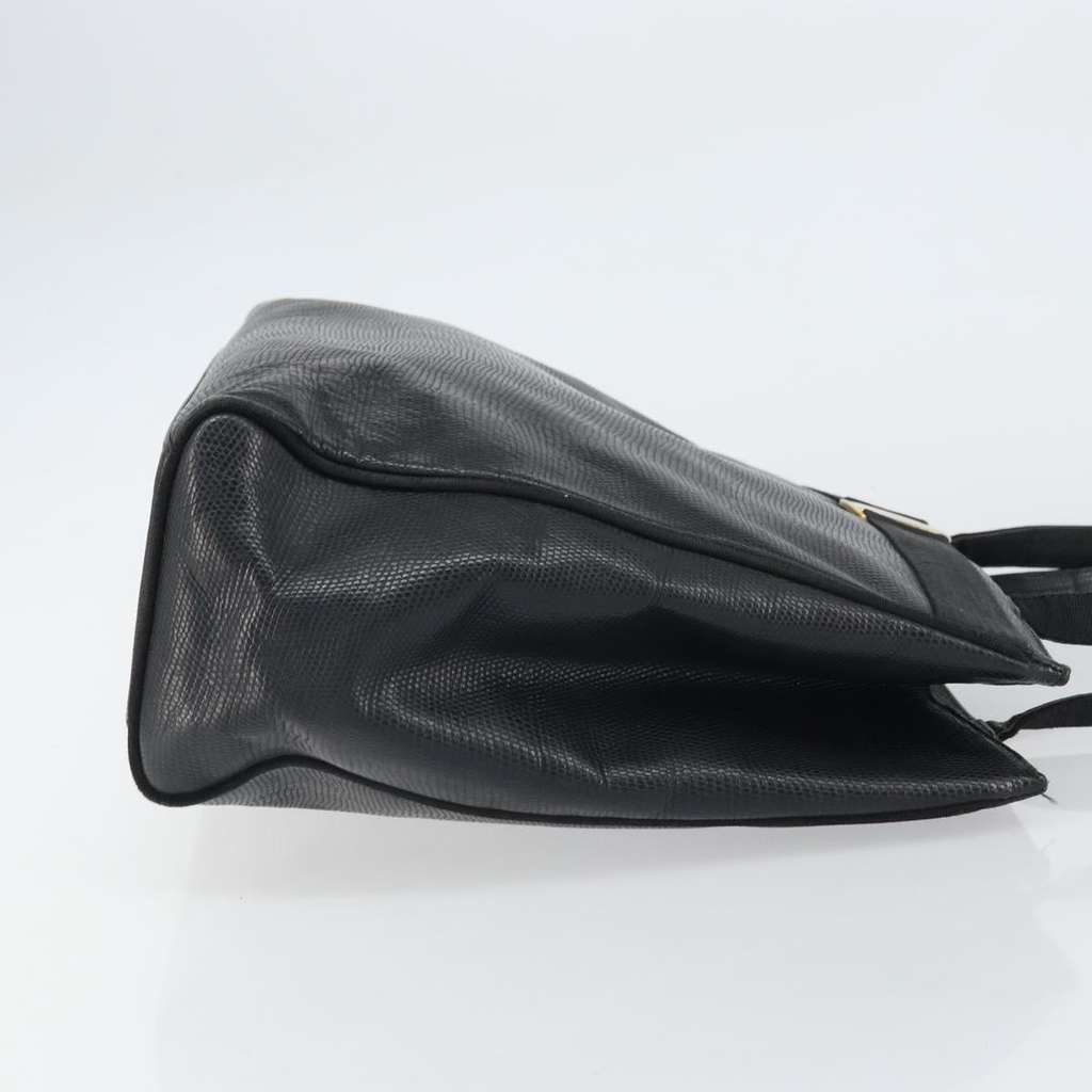 Salvatore Ferragamo Vala tote Black Leather Good condition - Inside View