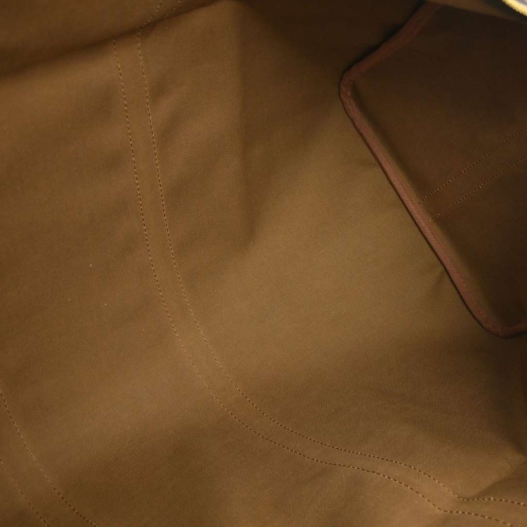 Louis Vuitton Keepall Bandouliere Bag Brown Canvas Good condition - Inside View