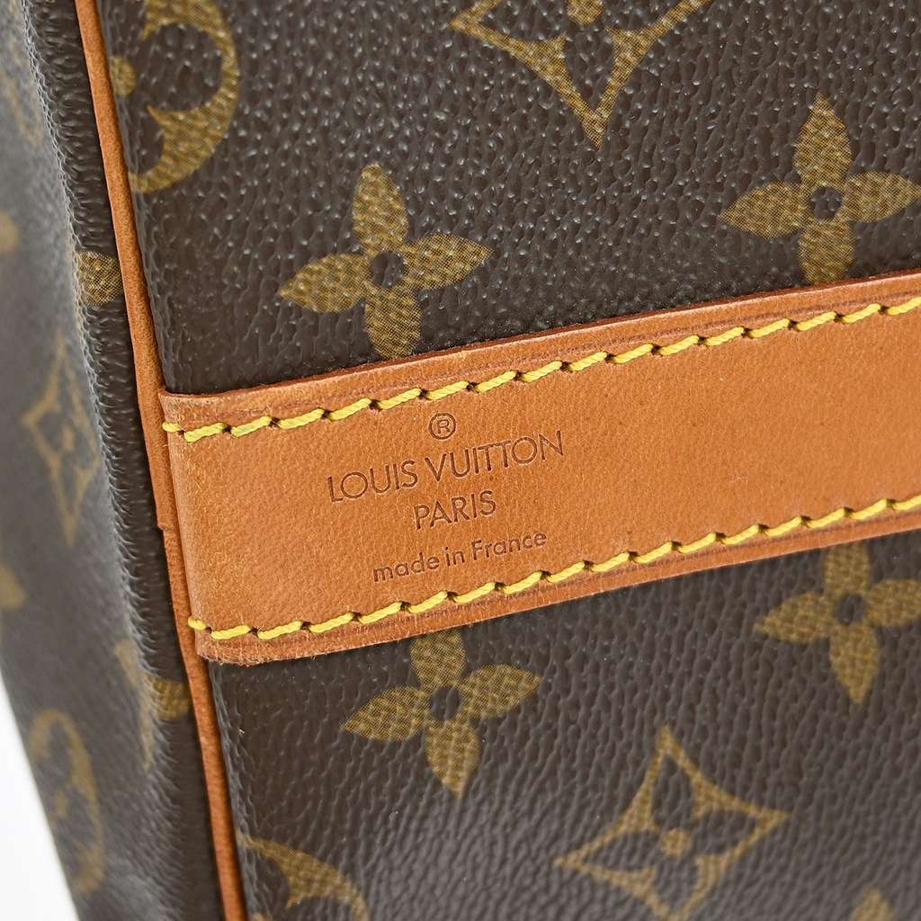 Louis Vuitton Keepall Bandouliere Bag Brown Canvas Good condition - Model View