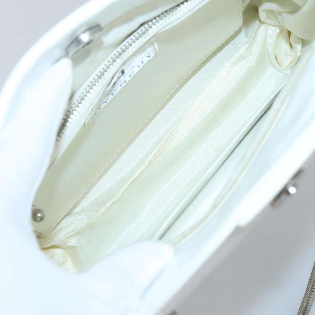 Givenchy Shoulder Bag White Leather Good condition - Box View