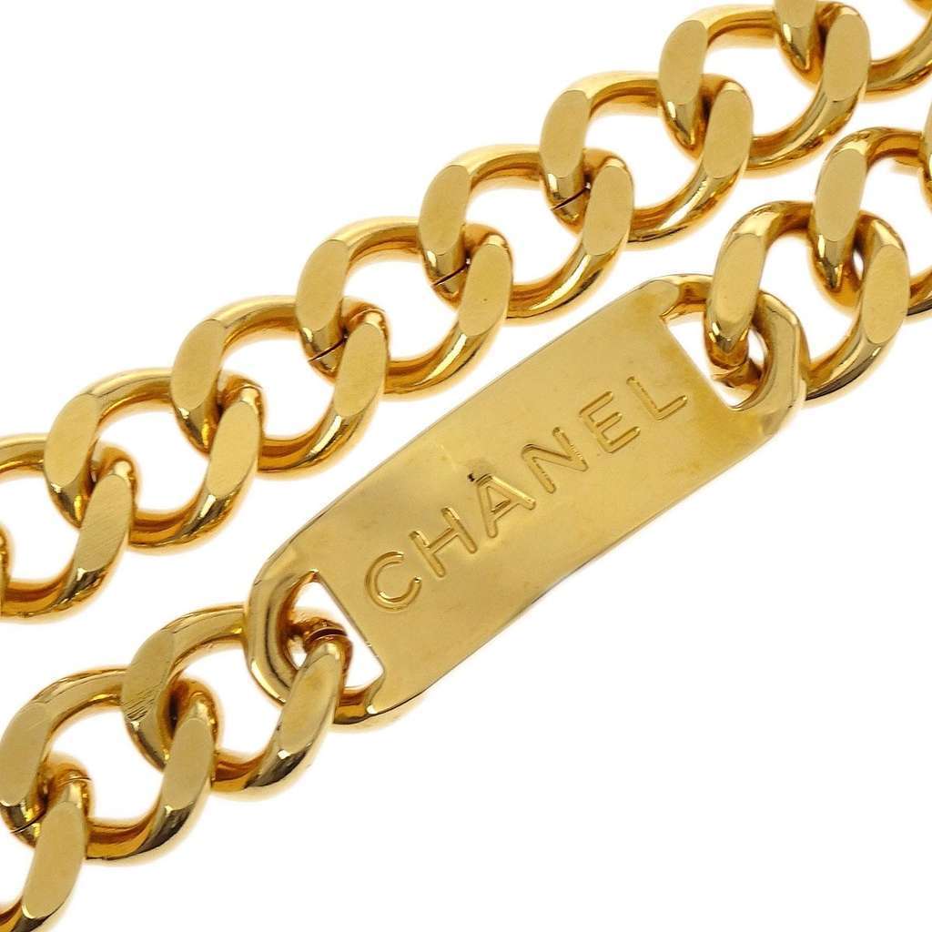 Chanel Vintage Medallion Chain Belt Gold Very good condition - Inside View