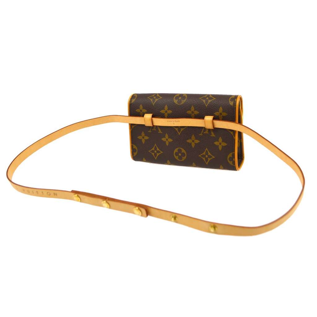 Louis Vuitton Florentine Waist Bag Brown Canvas Good condition - Back View