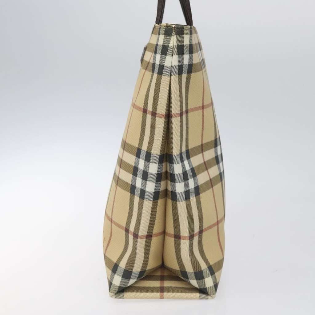 Burberry Nova Check Tote Beige Good condition - Model View