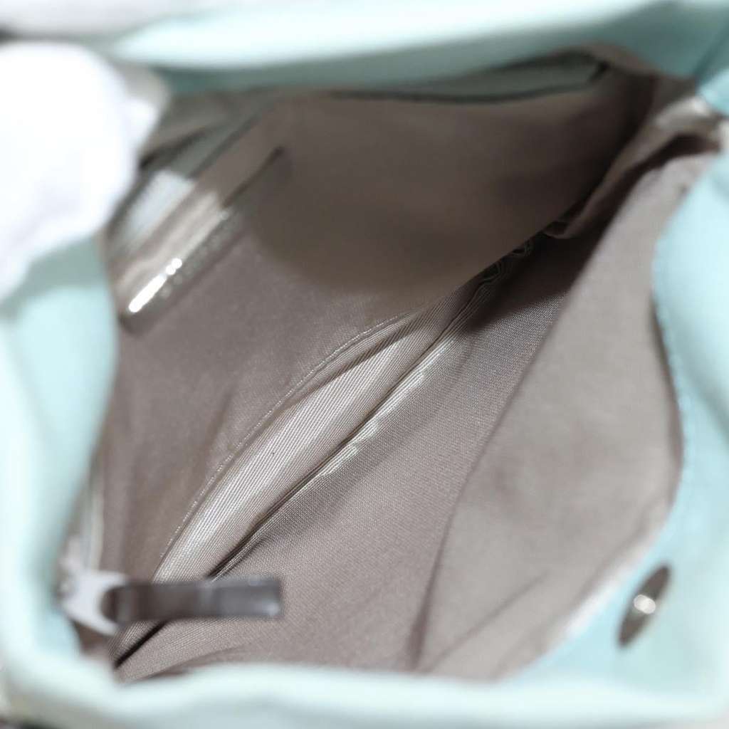 Burberry Vintage Shoulder Bag Blue Canvas Good condition - Box View