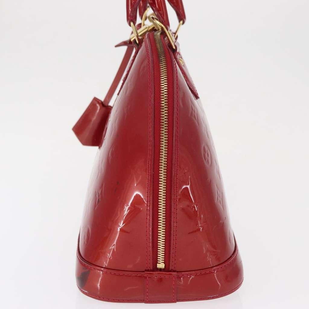 Louis Vuitton Alma Handbag Red Good condition - Inside View